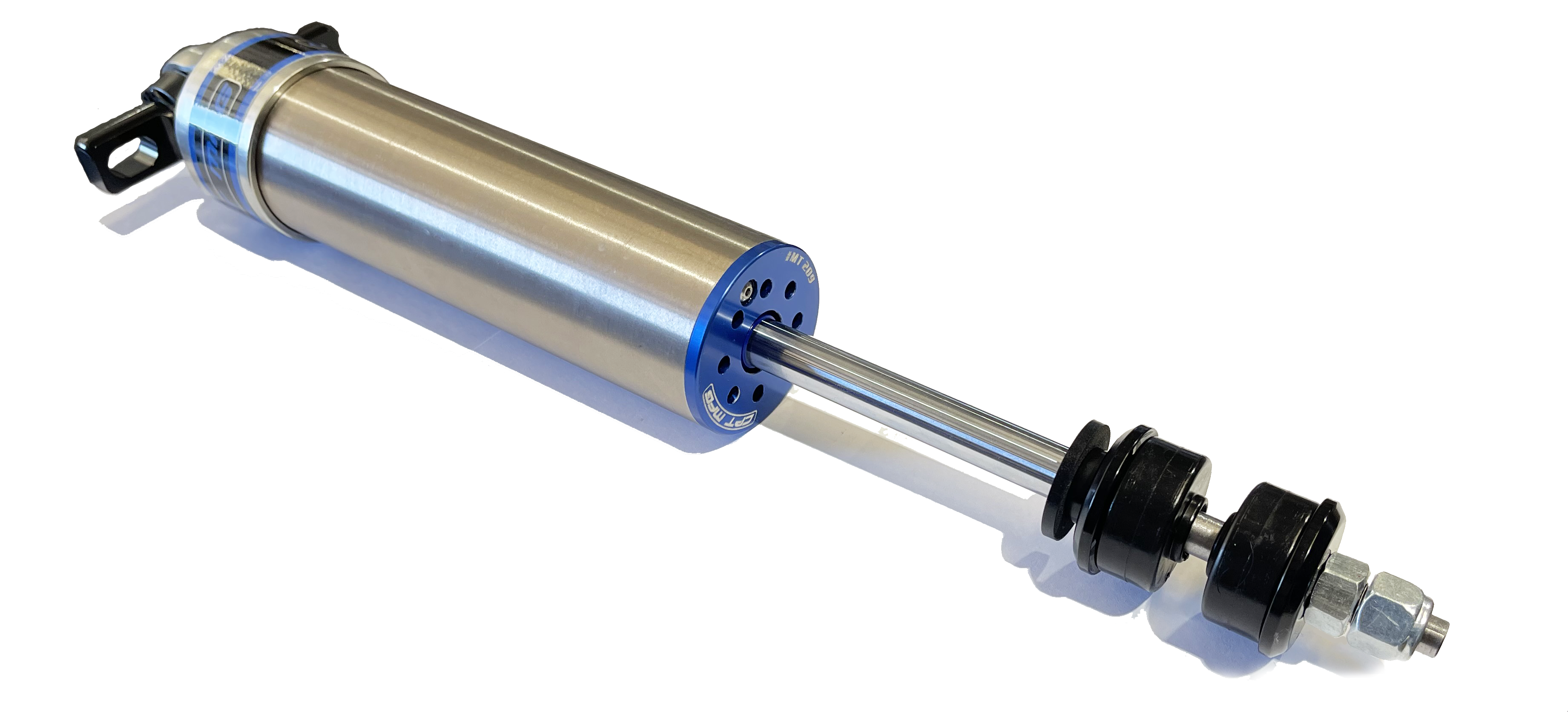 STOCK MOUNT SHOCK - STEEL MONOTUBE MT SERIES, 1/2" SHAFT.